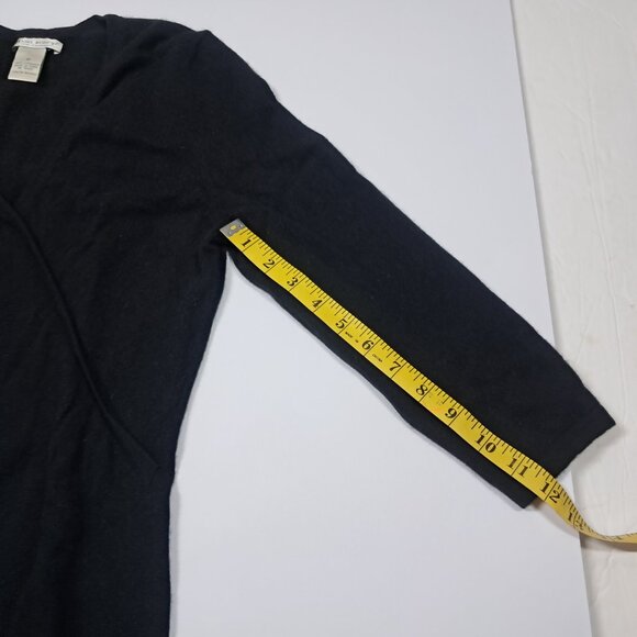 Daniel Bishop 100% Cashmere V-Neck Black Medium Sweater Shirt - Picture 10 of 10